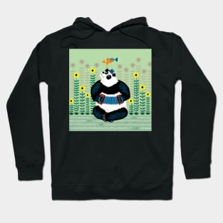 Panda Piazzolla and The Trumpet Bird Hoodie